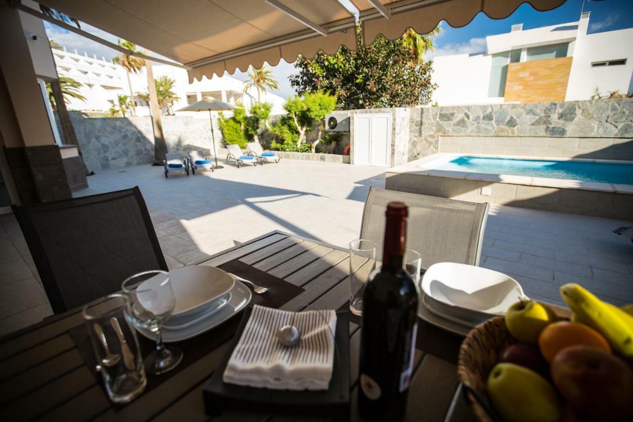 Villa Jandia Modern New Apartment Morro Jable Private Heated Pool Big Terrace And Parking Exteriör bild