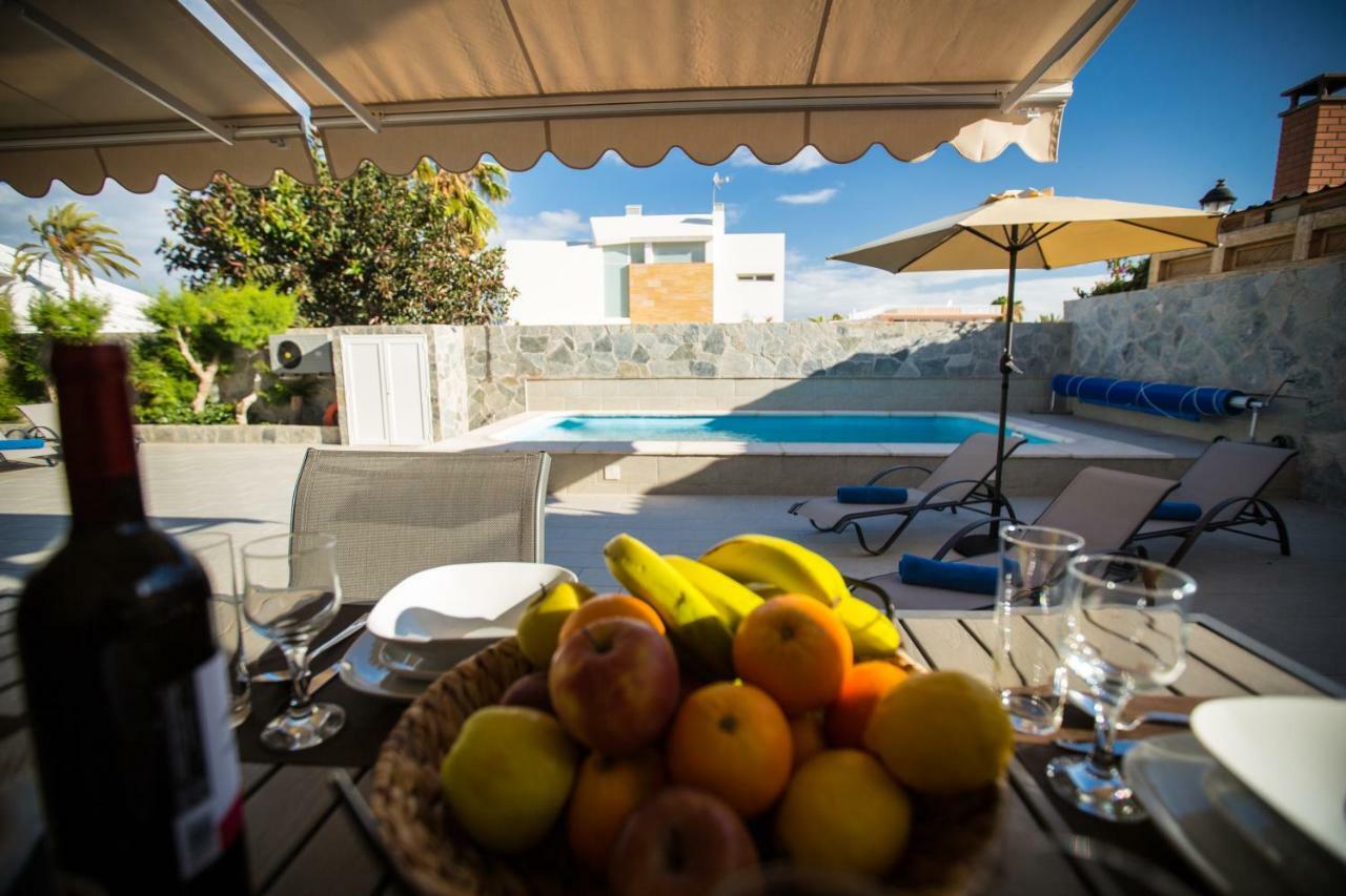Villa Jandia Modern New Apartment Morro Jable Private Heated Pool Big Terrace And Parking Exteriör bild